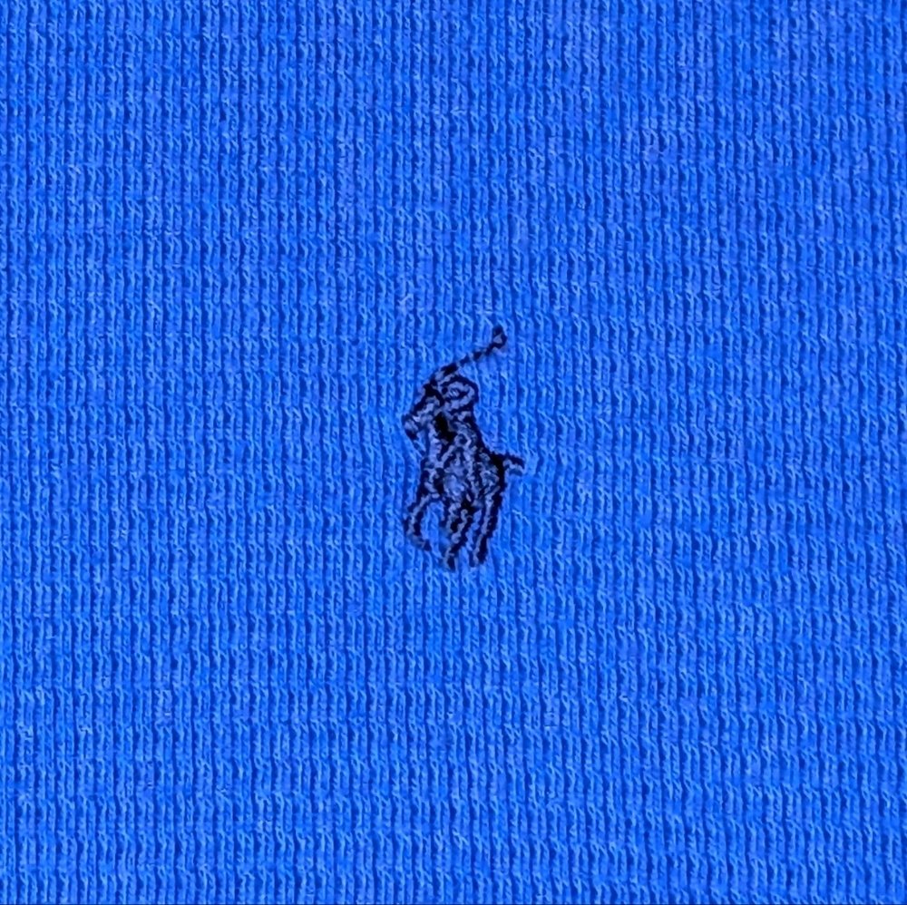 Polo Ralph Lauren Sleepwear Waffle Print Long Sleeve Crew Neck - Picture 3 of 8